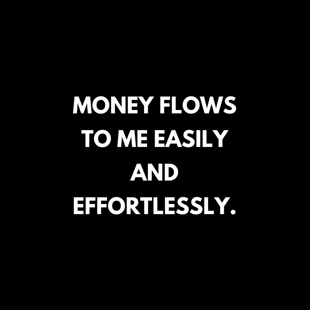 Morning Money Affirmations