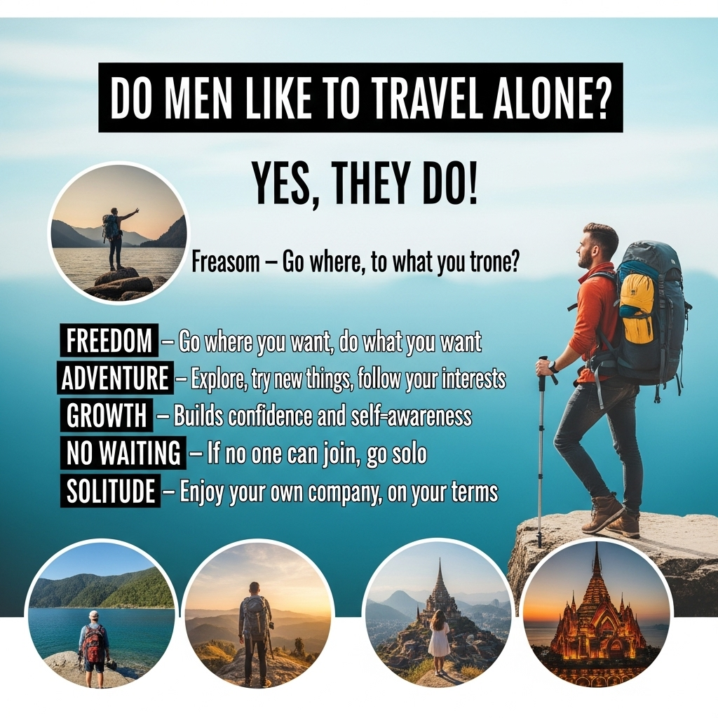Do Men Like to Travel Alone
