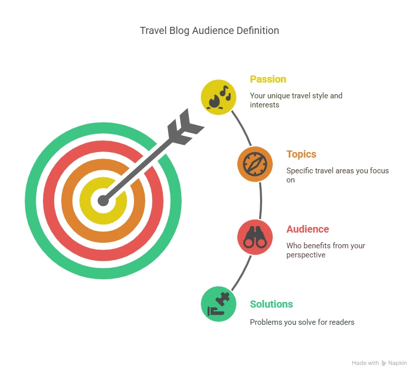 How to Define Your Travel Blog Audience - visual selection