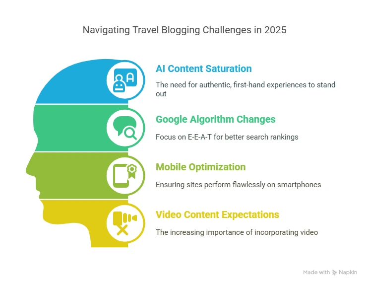 Travel Blogging Challenges in 2025 - visual selection (1)