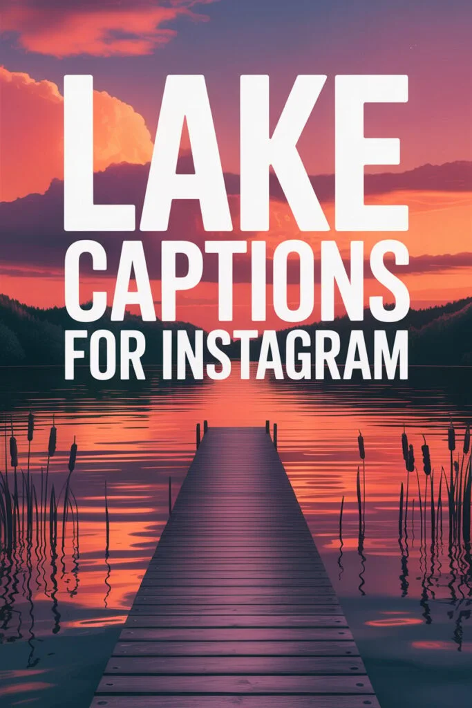 Lake Captions for Instagram